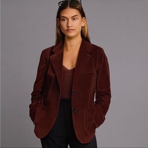 VINTAGE Brown Velvet Blazer 11/12 Equestrian🤎